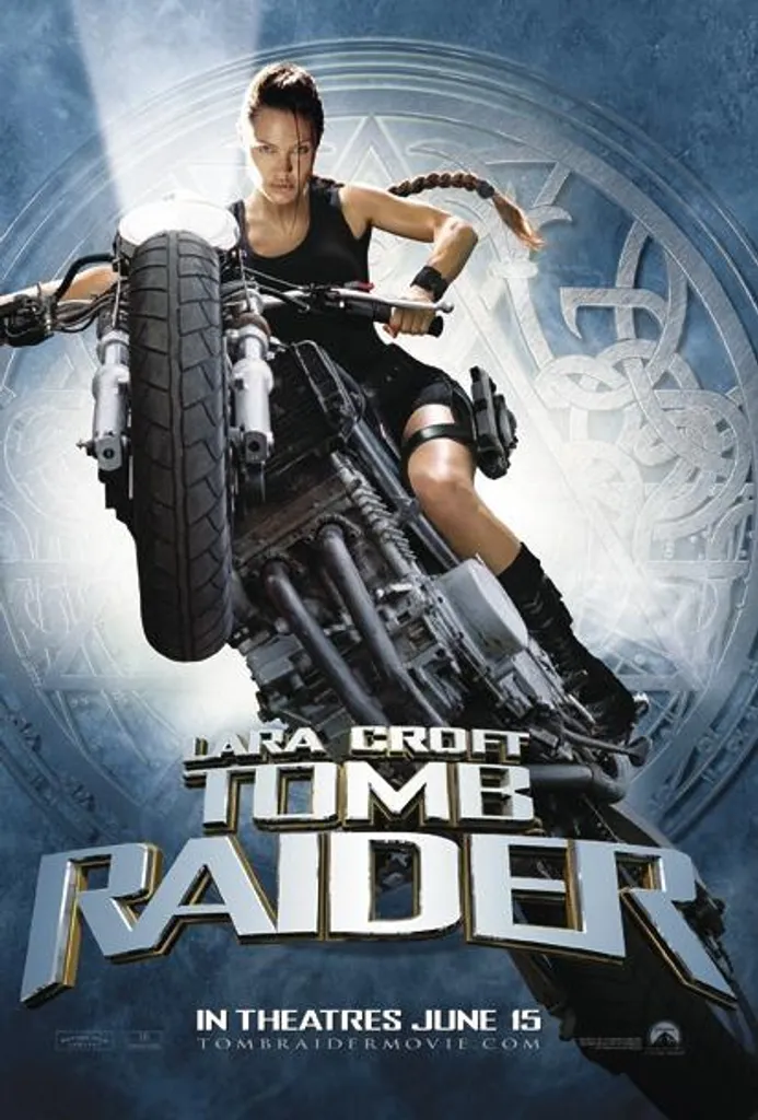 Tomb Raider Lara Croft (Movie)  Poster + Original tesa Powerstrips« (1 Pack/20 Stk.)